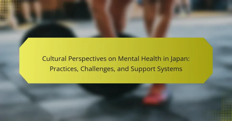 Cultural Perspectives on Mental Health in Japan: Practices, Challenges, and Support Systems