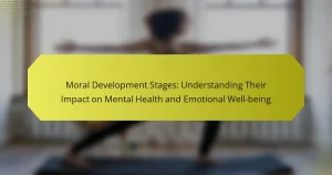 Moral Development Stages: Understanding Their Impact on Mental Health and Emotional Well-being