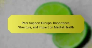 Peer Support Groups: Importance, Structure, and Impact on Mental Health